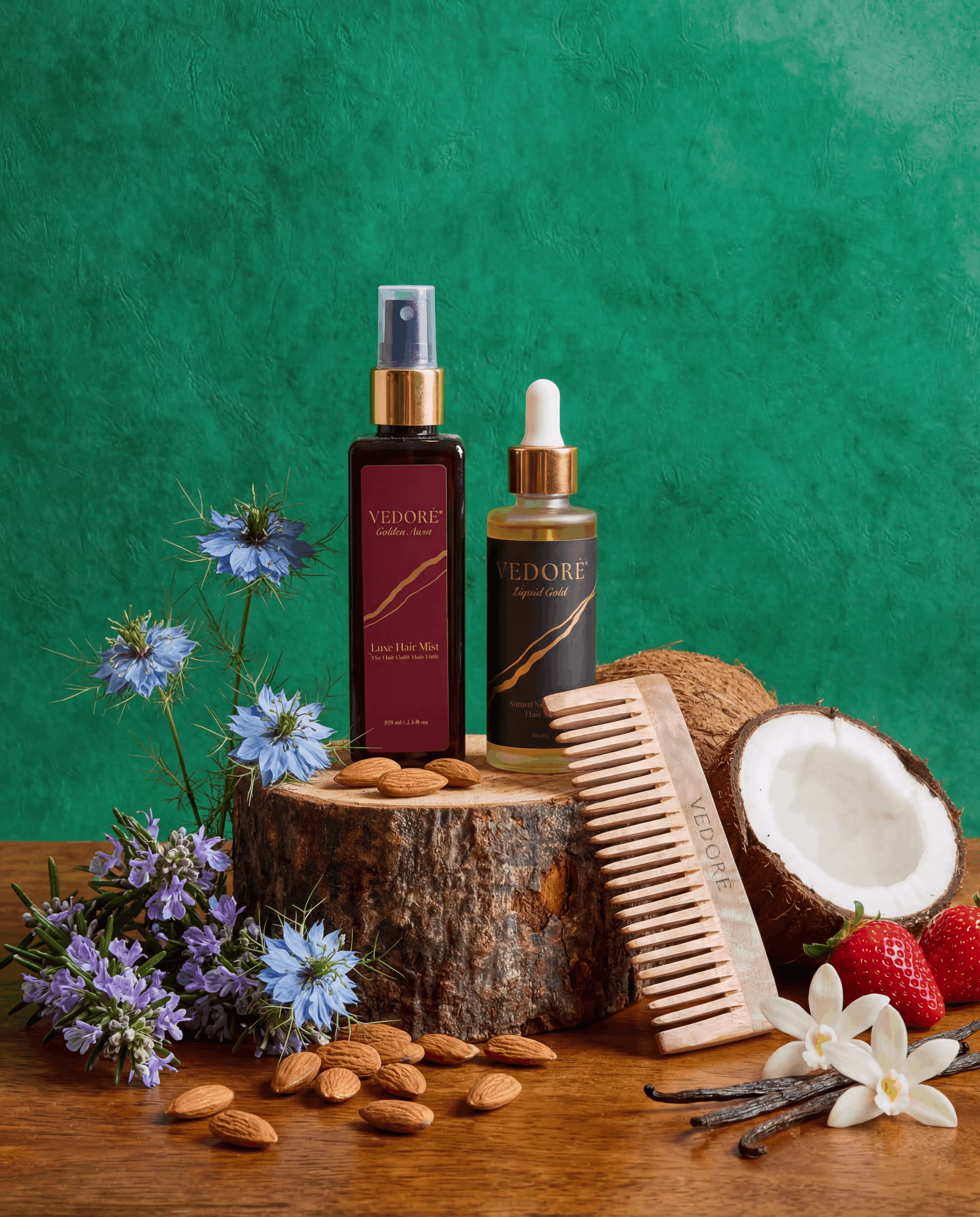 VEDORÉ crown-care ritual combo
